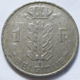 Бельгія Бельгия ^/--/^ Бельгія 1 франк 1968 року BELGIQUE #6 /--/ П /--/ 1638 ^_^^^ Бельгия 1 франк 1968 года BELGIQUE #6 /--/ П /--/ 1638 - фото фото фото