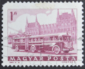 Інше Другое ^/--/^ Венгрия Транспорт Троллейбус 1963 ^_^^^ Угорщина Транспорт Тролейбус 1963 - фото фото фото