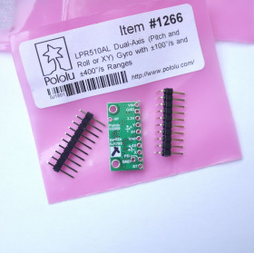USB гаджети USB гаджеты ^/--/^ Гироскоп LPR /--/ 510 /--/ AL Dual-Axis  (Pitch and Roll or XY) Gyro with ±100°/s and ±400°/s Ranges ^_^^^ Гіроскоп LPR /--/ 510 /--/ AL Dual-Axis (Pitch and Roll or XY) Gyro with ±100°/s and ±400°/s Ranges - фото фото фото