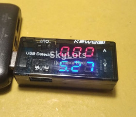Тестери, мультиметри Тестеры, мультиметры ^/--/^ Тестер USB DC вольтметр амперметр charger doctor KEWEISI KWS-10 /--/ VA 3.0-9.0 /--/ В 0-3 /--/ А, синий-красный    (044) ^_^^^ Тестер USB DC вольтметр амперметр charger doctor KEWEISI KWS-10 /--/ VA 3.0-9.0 /--/ В 0-3 /--/ А, синій-червоний (044) - фото фото фото