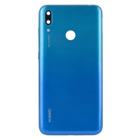 Інше  (Корпуса) Другое (Корпуса) ^/--/^ Задня частина корпусу Huawei Y /--/ 7 2019 / Y /--/ 7 Prime 2019 Blue  (з склом камери) ^_^^^ Задняя часть корпуса Huawei Y /--/ 7 2019 / Y /--/ 7 Prime 2019 Blue (со стеклом камеры) - фото фото фото