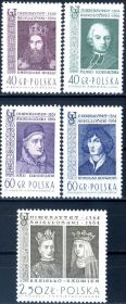Історія та особистості История и личности ^/--/^ Польша. 600 лет Краковскому университету   (серия)** 1964 г. ^_^^^ Польща. 600 років Краківському університету (серія)** 1964 р. - фото фото фото