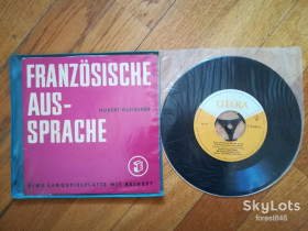 Платівки Пластинки ^/--/^ Franzosissche Aussprache-NM, 7&amp;quot;-Німеччина ^_^^^ Franzosissche Aussprache-NM, 7&amp;quot;-Германия - фото фото фото