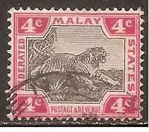 Інші країни Другие страны ^/--/^ Малайская федерация 1904 Sc.28 гаш. ^_^^^ Малайська федерація 1904 Sc.28 гаш. - фото фото фото