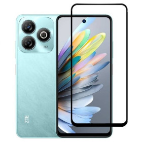 Чохли, бампера Чехлы, бампера ^/--/^ Захисне скло LUX для ZTE Blade A /--/ 75 повна проклейка чорний ^_^^^ Защитное стекло LUX для ZTE Blade A /--/ 75 полная проклейка черный - фото фото фото