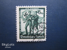Третій Рейх (-) Третий Рейх (-) ^/--/^ Марка Германия Третий Рейх 1938 аншлюз Австрии свастика гаш ^_^^^ Марка Німеччина Третій Рейх 1938 аншлюз Австрії свастика гаш - фото фото фото