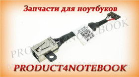 Інші комплектуючі Другие комплектующие ^/--/^ Разъем питания PJ /--/ 887 (Dell:14-7437  series), c кабелем ^_^^^ Роз'єм живлення PJ /--/ 887 (Dell:14-7437 series), c кабелем - фото фото фото