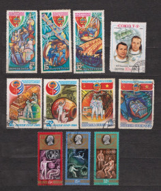СРСР - СССР - ^/--/^ КОСМОС = СССР - СРСР = 1980 р. = гаш.  &amp; ^_^^^ КОСМОС = СРСР - СРСР = 1980 р. = гаш. &amp; - фото фото фото