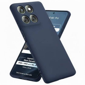 Чохли, бампера Чехлы, бампера ^/--/^ Чохол Fiji Full Soft Premium для Motorola Edge 60 Pro протиударний бампер з мікрофіброю Dark Blue ^_^^^ Чехол Fiji Full Soft Premium для Motorola Edge 60 Pro противоударный бампер с микрофиброй Dark Blue - фото фото фото