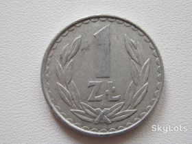 - року - года ^/--/^ Польша 1 злотый 1982 года #14090 ^_^^^ Польща 1 злотий 1982 року #14090 - фото фото фото