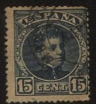 Іспанія Испания ^/--/^ Испания 1901 г. № 207 гашеная ^_^^^ Іспанія 1901 р. No 207 гашена - фото фото фото