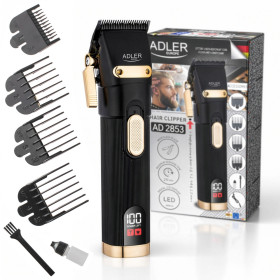 Машинки для стрижки Машинки для стрижки ^/--/^ Машинка для стрижки Adler AD 2853 — USB, LED-дисплей, 4 насадки, 0.8–13 мм ^_^^^ Машинка для стрижки Adler AD 2853 — USB, LED-дисплей, 4 насадки, 0.8—13 мм - фото фото фото