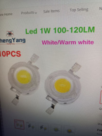 Світлодіоди Светодиоды ^/--/^ Светодиод LED  белый, 5 шт. ^_^^^ Світлодіод LED білий, 5 шт. - фото фото фото