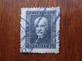Польща Польша ^/--/^ Польша,1928, президент Мосчицкий, гаш. металлогрфия ^_^^^ Польща, 1928, президент Мосчицький, гаш. металогрфія - фото фото фото