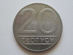 - року - года ^/--/^ Польша 20 злотых 1990 года #10454 ^_^^^ Польща 20 злотих 1990 #10454 - фото фото фото