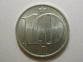 Чехословаччина Чехословакия ^/--/^ Чехословакия 10 геллеров 1989 года 37398 ^_^^^ Чехословаччина 10 геллерів 1989 року 37398 - фото фото фото