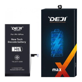 Акумулятори Аккумуляторы ^/--/^ Адаптивная батарея (4620 mAh) для iPhone 15 Plus (DEJI)  Руспознается iOS как оригинал  Не требует п ^_^^^ Адаптивна батарея (4620 mAh) для iPhone 15 Plus (DEJI) Руспознается iOS як оригінал Не вимагає п - фото фото фото
