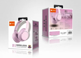 Навушники, гарнітури Наушники, гарнитуры ^/--/^ Навушники Bluetooth DEEPBASS R /--/ 1 Рожеві ^_^^^ Наушники Bluetooth DEEPBASS R /--/ 1 Розовые - фото фото фото