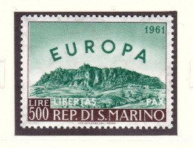Малі Держави Європи Малые Государства Европы ^/--/^ Сан Марино 1961  г MNH - - EUROPA - ^_^^^ Сан Марино 1961 MNH - EUROPA - фото фото фото