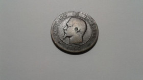 Інше Другое ^/--/^ Франция. 10 сантимов. 1856. ^_^^^ Франція. 10 сантимів. 1856. - фото фото фото