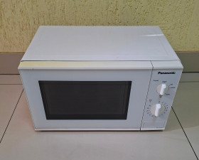 Мікрохвильові печі Микроволновые печи ^/--/^ Мікрохвильова піч Panasonic NN-E /--/ 201 /--/ WM, 18 л, 800 Вт — вживана, просте керування ^_^^^ Микроволновая печь Panasonic NN-E /--/ 201 /--/ WM, 18 л, 800 Вт — применяемая, простое управление - фото фото фото