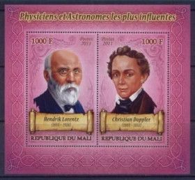 Інше Другое ^/--/^ Мали Лоренц Хендрик Кристиан Доплер Физика Астрономия 2011 ^_^^^ Малі Лоренц Хендрік Крістіан Доплер Фізика Астрономія 2011 - фото фото фото