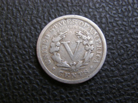 Обігові Обиходные ^/--/^ 5 центов  США 1912 г. ^_^^^ 5 центів США 1912 - фото фото фото