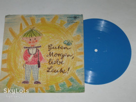 Платівки Пластинки ^/--/^ Пластинка-флекси Guten Morgen, Liebe Leute / Children&amp;apos;s  (GDR, 1969) ^_^^^ Платівка-флексі Guten Morgen, Liebe Leute / Children&amp;apos;s (GDR, 1969) - фото фото фото