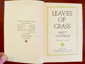 Видання - р. Издания - гг. ^/--/^ Walt whitman / leaves of grass / 1936 г, англ. яз, тираж - 2500 экз ^_^^^ Walt whitman / leaves of grass / 1936 р, англ. яз, тираж - 2500 екз - фото фото фото