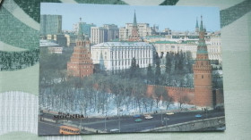 СРСР СССР ^/--/^ Открытка Москва 5 Кремль Боровицкая и Водовзводная башни 1985 год ^_^^^ Москва 5 Кремль Боровицька і Водовзводна вежі 1985 - фото фото фото