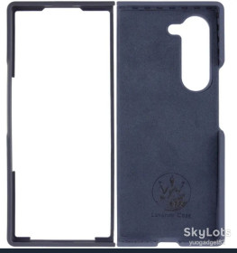 Чохли, бампера Чехлы, бампера ^/--/^ Чохол Foldables Silicone Cover Lakshmi     (AAA) для Samsung Galaxy Z Fold /--/ 5  blue ^_^^^ Чехол Foldables Silicone Cover Lakshmi (AAA) для Samsung Galaxy Z Fold /--/ 5 blue - фото фото фото