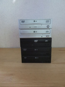 Приводи Приводы ^/--/^ DVD-ROM IDE черный серый протестированы ^_^^^ DVD-ROM IDE чорний сірий протестовані - фото фото фото