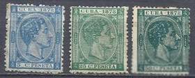 Острівні держави Островные государства ^/--/^ Куба испан. 1878 Король Альфонс XII  3 /--/ м.-() ^_^^^ Куба іспан. 1878 Король Альфонс XII 3 /--/ м.-() - фото фото фото
