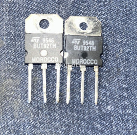 Транзистори Транзисторы ^/--/^ Транзистор NPN BUT /--/ 92 /--/ TH, 350  (250)v, 50   (75)A, 250 /--/ W 2 шт. б/в. ^_^^^ Транзистор NPN BUT /--/ 92 /--/ TH, 350 (250)v, 50 (75)A, 250 /--/ W 2 шт. б/в. - фото фото фото