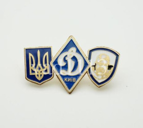 Спортивні Спортивные ^/--/^ значок футбол Украина -  ФК Динамо Киев  ультрас    (3-23) ^_^^^ значок футбол Україна - ФК Динамо Київ ультрас (3-23) - фото фото фото