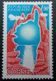 Франція Франция ^/--/^ Франция 1982 Корсика, гашеная ^_^^^ 1982 — Корсика, гашена - фото фото фото
