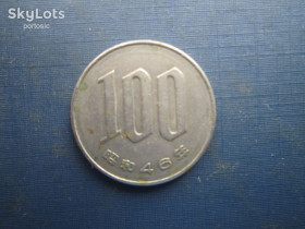 Японія Япония ^/--/^ Монета 100 йен Япония 1971  (46) Хирохито ^_^^^ Монета 100 ієн Японія 1971 (46) Хірохіто - фото фото фото