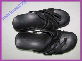 Босоніжки Босоножки ^/--/^ ШЛЁПАНЦЫ-ВЬЕТНАМКИ 100% КОЖА~CLARKS SPRINGERS~р 36 ^_^^^ Шлепанці-в'єтнамки 100% шкіра~CLARKS SPRINGERS~р 36 - фото фото фото