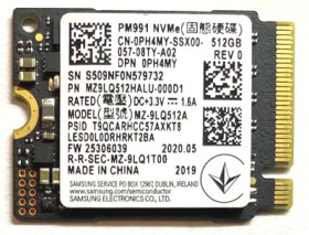 Твердотільні SSD-накопичувачі Твердотельные SSD-накопители ^/--/^ SSD диск 512 /--/ Gb Samsung PM /--/ 991 NVMe  форм фактор M.2 2230 - фото фото фото