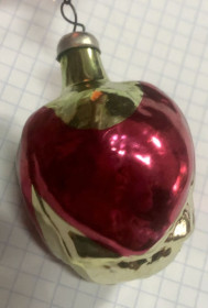 Ялинкові іграшки Ёлочные игрушки ^/--/^ Стара ялинкова іграшка. Бутон ^_^^^ Старая елочная игрушка. Бутон - фото фото фото