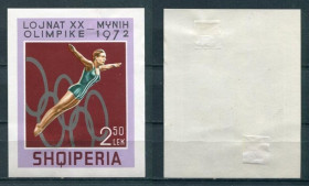 Спорт Спорт ^/--/^ Албания Albania 1972 Олимпийские игры Мюнхен MLH НАКЛЕЙКИ ^_^^^ Албанія Albania 1972 Олімпійські ігри Мюнхен MLH - фото фото фото