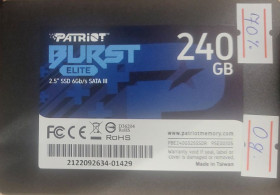 Твердотільні SSD-накопичувачі Твердотельные SSD-накопители ^/--/^ Накопичувач  SSD Patriot Burst Elite PBE /--/ 240 /--/ GS /--/ 25 /--/ SSDR 240 /--/ ГБ, 2.5&amp;quot;, SATA III  (б/в) код.6408 ^_^^^ Накопитель SSD Patriot Burst Elite PBE /--/ 240 /--/ GS /--/ 25 /--/ SSDR 240 /--/ ГБ, 2.5&amp;quot;, SATA III (б/в) код.6408 - фото фото фото