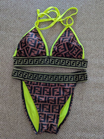 Купальники, парео Купальники, парео ^/--/^ Купальник-бикини Fendi FF Bikini Swimwear. Size S ^_^^^ Fendi FF Bikini Swimwear. Size S - фото фото фото