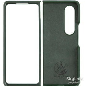 Чохли, бампера Чехлы, бампера ^/--/^ Чохол Foldables Silicone Cover Lakshmi    (AAA) для Samsung Galaxy Z Fold /--/ 4  green ^_^^^ Чехол Foldables Silicone Cover Lakshmi (AAA) для Samsung Galaxy Z Fold /--/ 4 green - фото фото фото