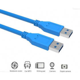 Аксесуари Аксессуары ^/--/^ USB кабель AM - AM 30 см. - фото фото фото