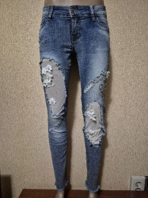 Жіночі Женские ^/--/^ Красивые женские зауженные джинсы Gourd Fashion Jeans ^_^^^ Джинси Gourd Fashion Jeans - фото фото фото