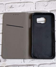 Чохли, бампера Чехлы, бампера ^/--/^ Чохол-книжка  (Book Case) для Samsung Galaxy S /--/ 6 G /--/ 920 чорний з відділенням для карт  (flip case) ^_^^^ Чехол-книжка (Book Case) для Samsung Galaxy S /--/ 6 G /--/ 920 черный с отделением для карт (flip case) - фото фото фото