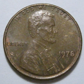 Обігові Обиходные ^/--/^ США 1 цент 1978 року 41252 ^_^^^ США 1 цент 1978 года 41252 - фото фото фото