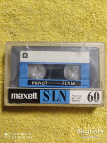 Касети Кассеты ^/--/^ Б/У Аудио кассетa MAXELL S-LN 60 ^_^^^ Б/У Аудіо касета MAXELL S-LN 60 - фото фото фото