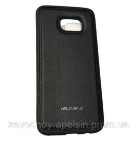 Чохли, бампера Чехлы, бампера ^/--/^ Samsung G /--/ 935 S /--/ 7 Edge Чехол кожа Momax (черный) ^_^^^ Samsung G /--/ 935 S /--/ 7 Edge Чехол шкіра Momax (чорний) - фото фото фото